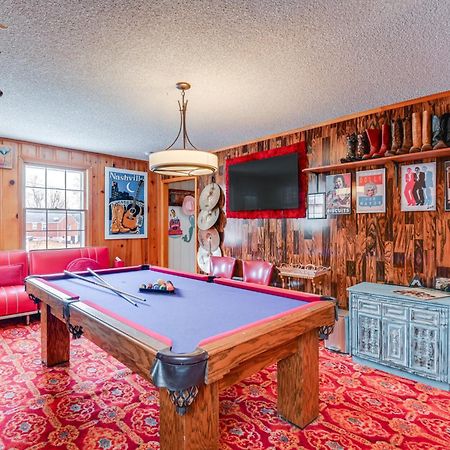 6 Mi To Downtown 70S-Themed Home In Nashville! Exteriör bild