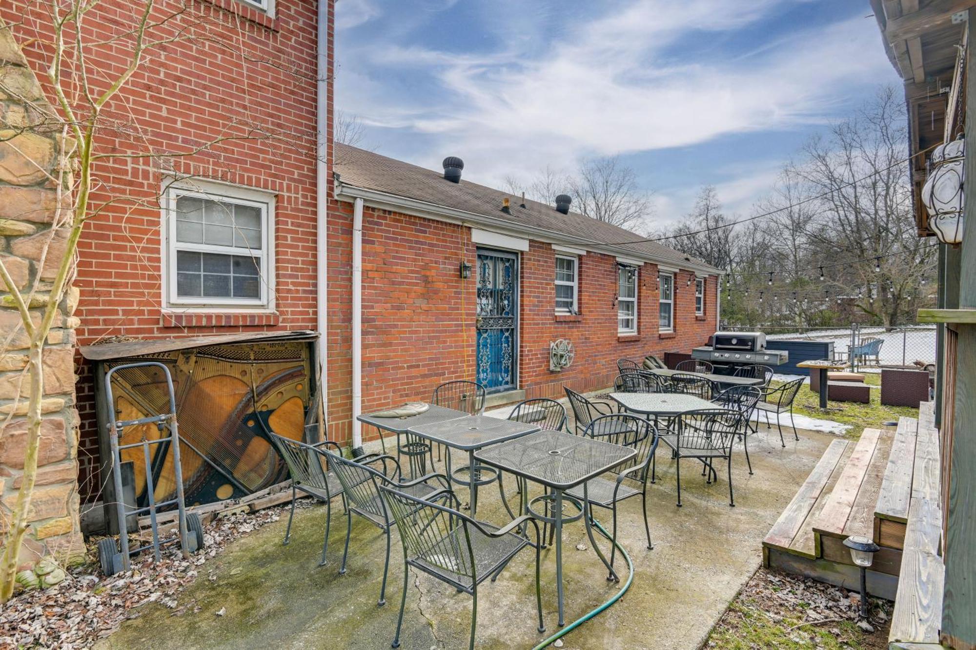 6 Mi To Downtown 70S-Themed Home In Nashville! Exteriör bild