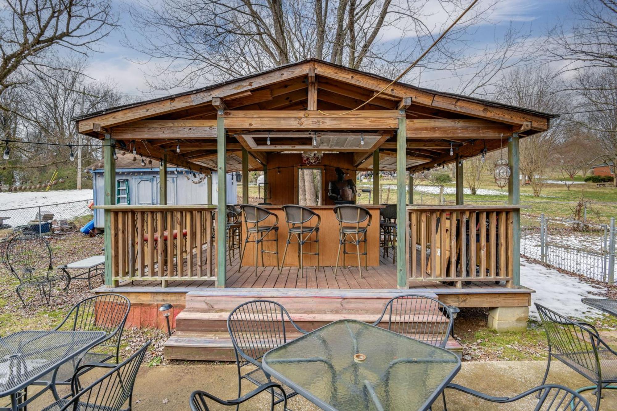 6 Mi To Downtown 70S-Themed Home In Nashville! Exteriör bild