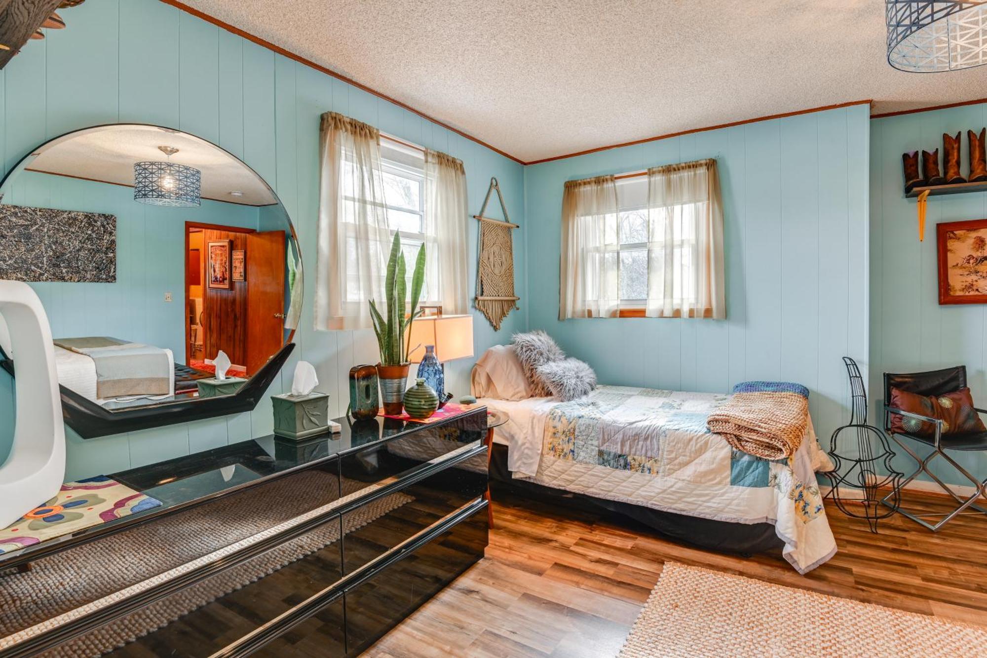 6 Mi To Downtown 70S-Themed Home In Nashville! Exteriör bild