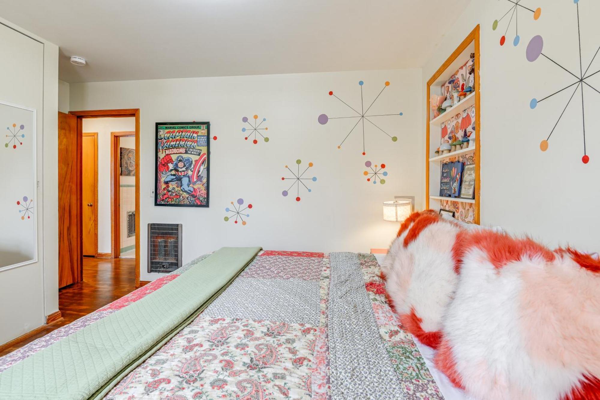 6 Mi To Downtown 70S-Themed Home In Nashville! Exteriör bild