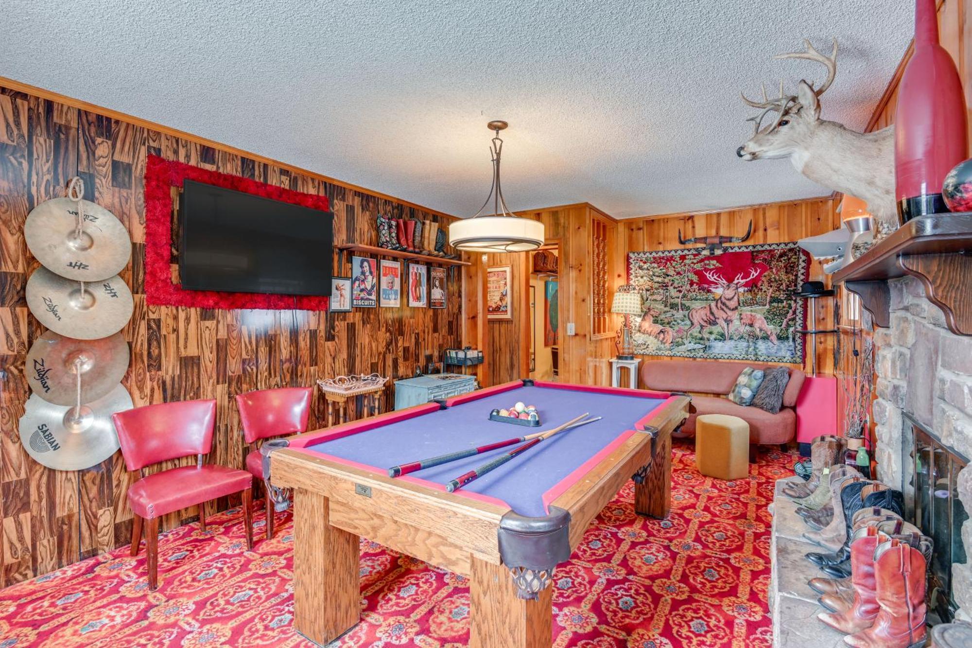 6 Mi To Downtown 70S-Themed Home In Nashville! Exteriör bild